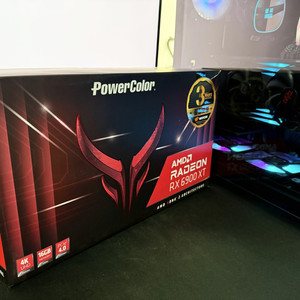 파워칼라 RX 6900 XT 레드데빌 풀박스 S급