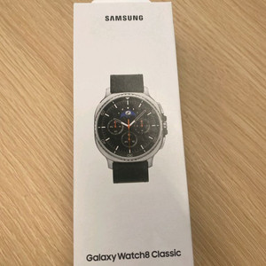 갤럭시워치8 클래식 46mm 블랙 미개봉 팝니다