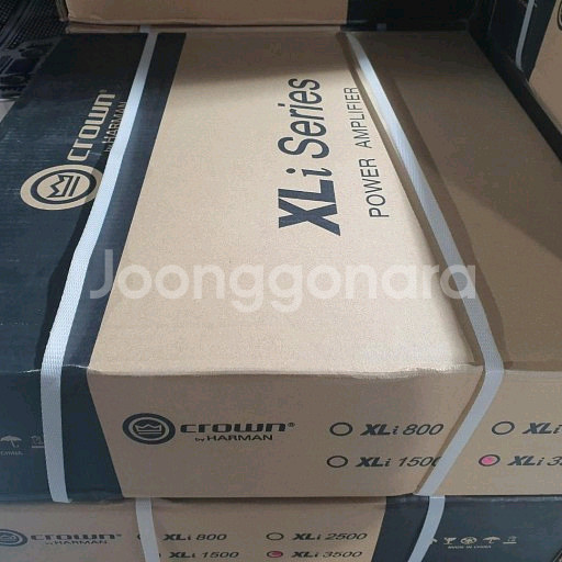 크라운 xli-3500 xli3500 파워앰프 판매--1