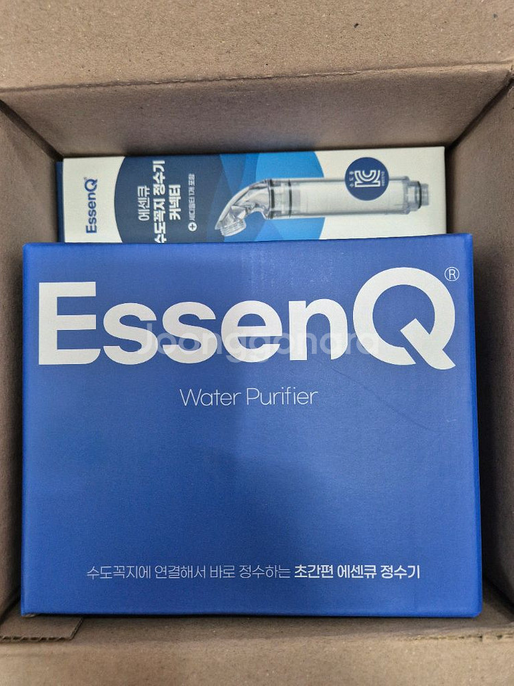 에센큐 수도꼭지 정수기 새상품입니다.--0