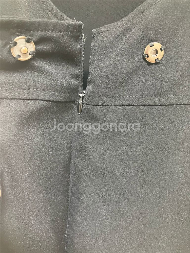 cc콜렉트 블랙 롱 튤립 뷔스티에--3