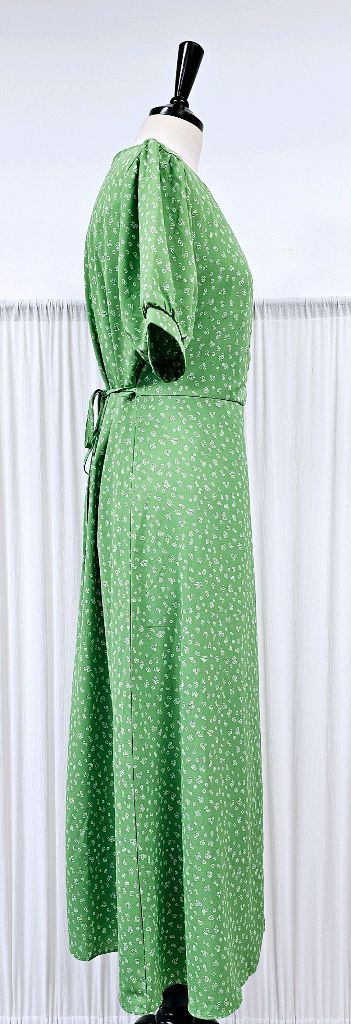 육육걸즈 원피스 스퀘어넥 머메이드원피스 여름 쉬폰롱원피--3