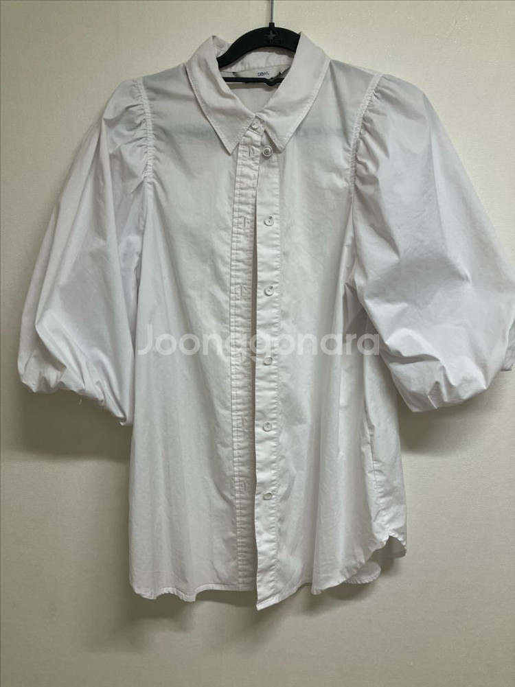 듀엘 퍼프 블라우스--0