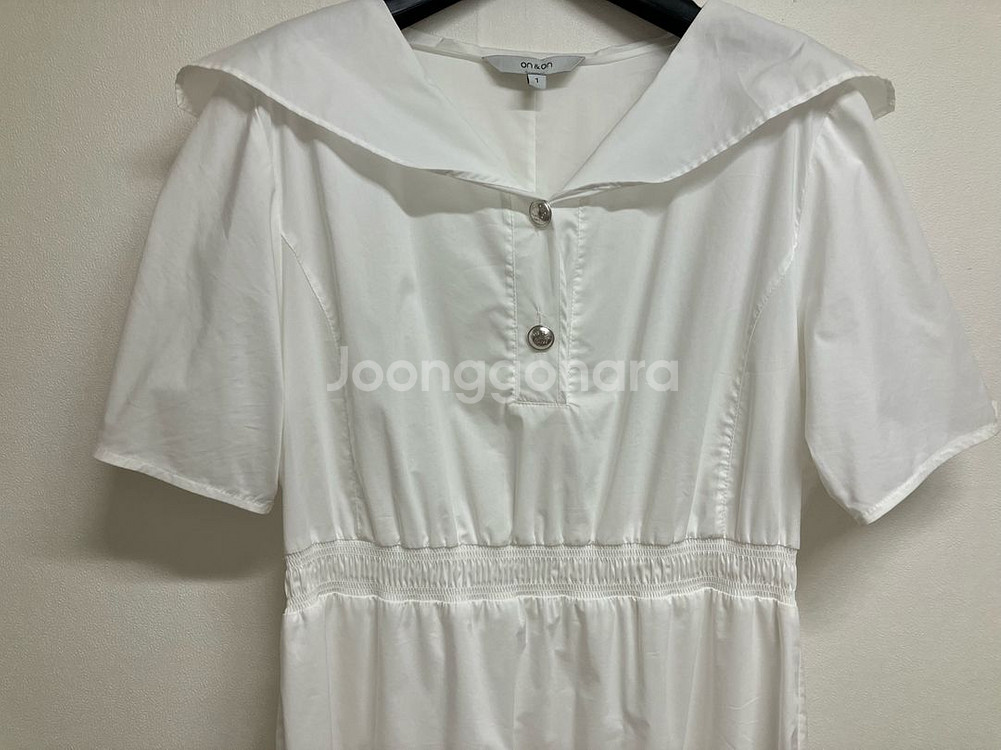 온앤온 롱 화이트 원피스 새상품--1