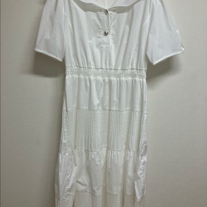 온앤온 롱 화이트 원피스 새상품