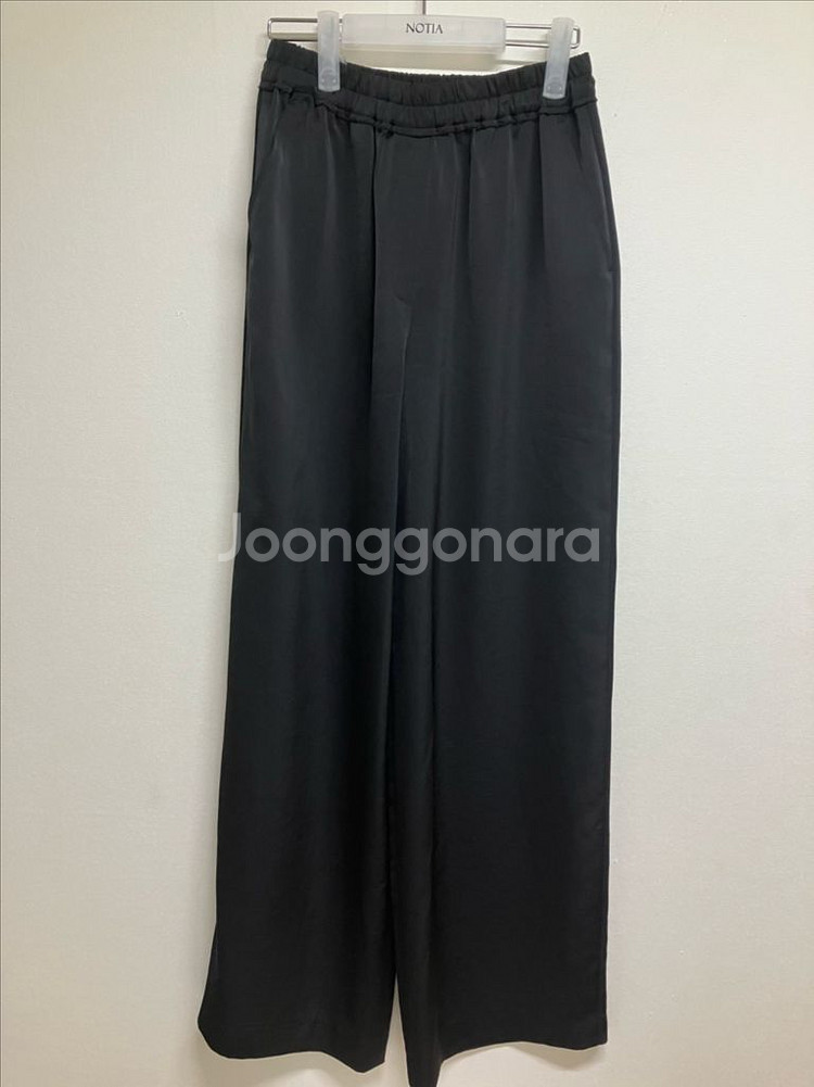 온앤온 블랙 밴딩 바지 새상품 1사이즈(55)--0