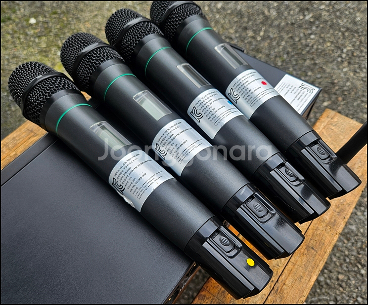 DVON SVR-200KR 중고 4채널 무선 마이크--4