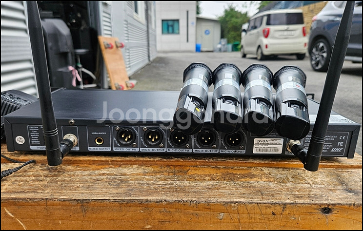 DVON SVR-200KR 중고 4채널 무선 마이크--7