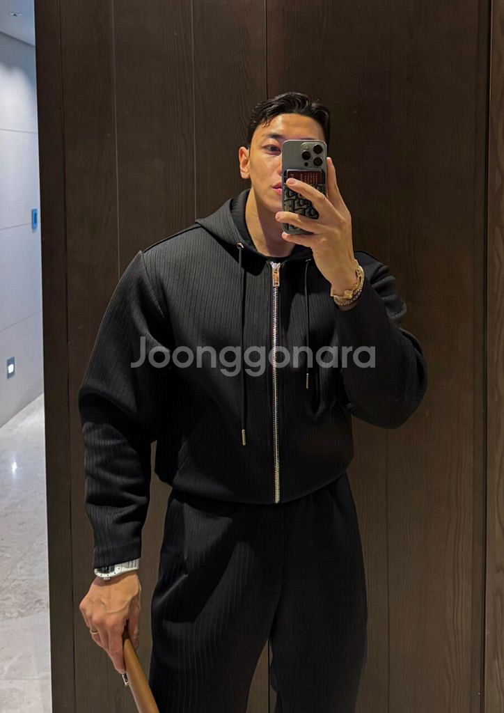 라피나토 플리츠 원턱 트레이닝 셋업48--0