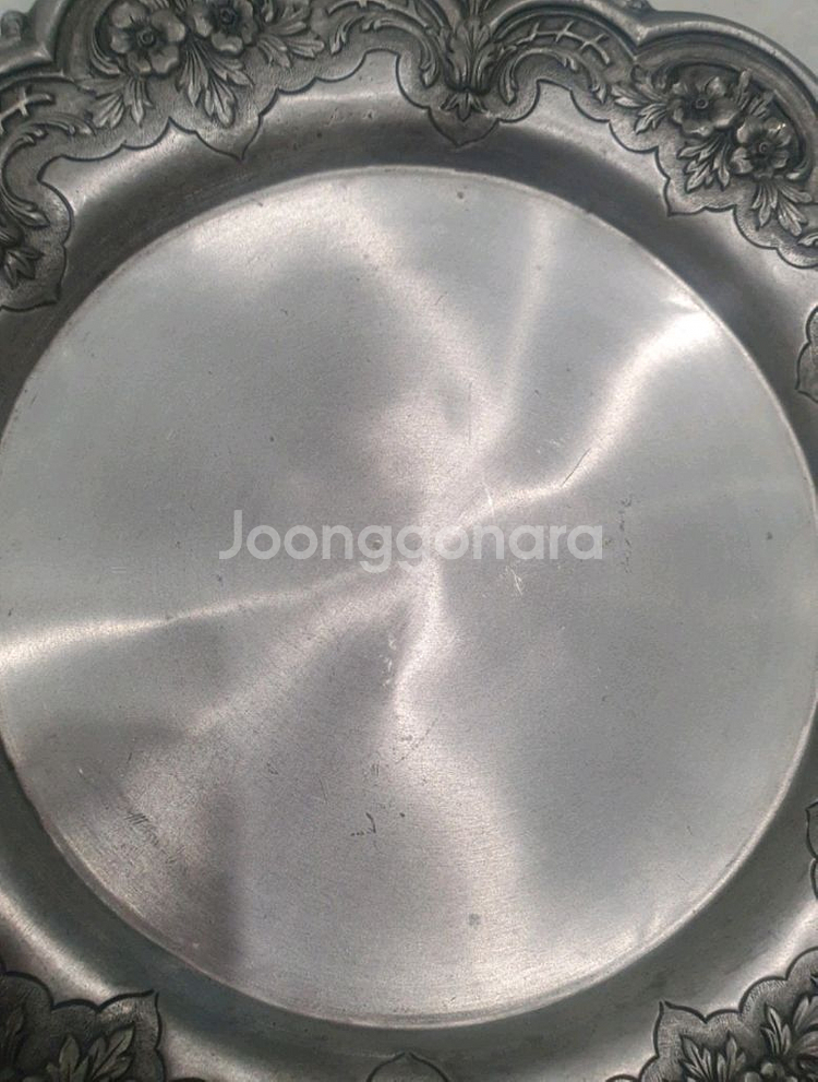 빈티지 포르투갈 디너 플레이트 장식 2개--4