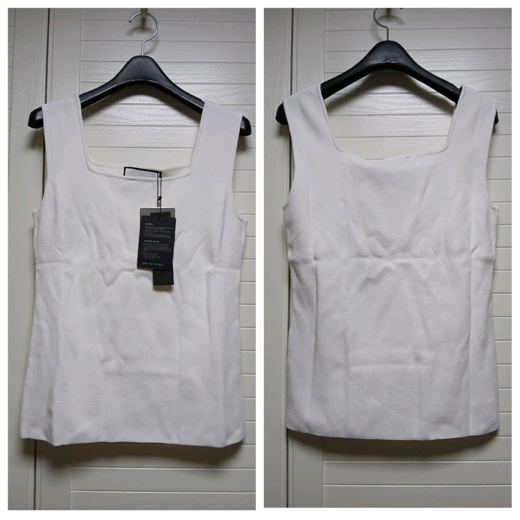 칼라거펠트 니트 가디건 +니트탑(77) ㅡ새상품 이미지