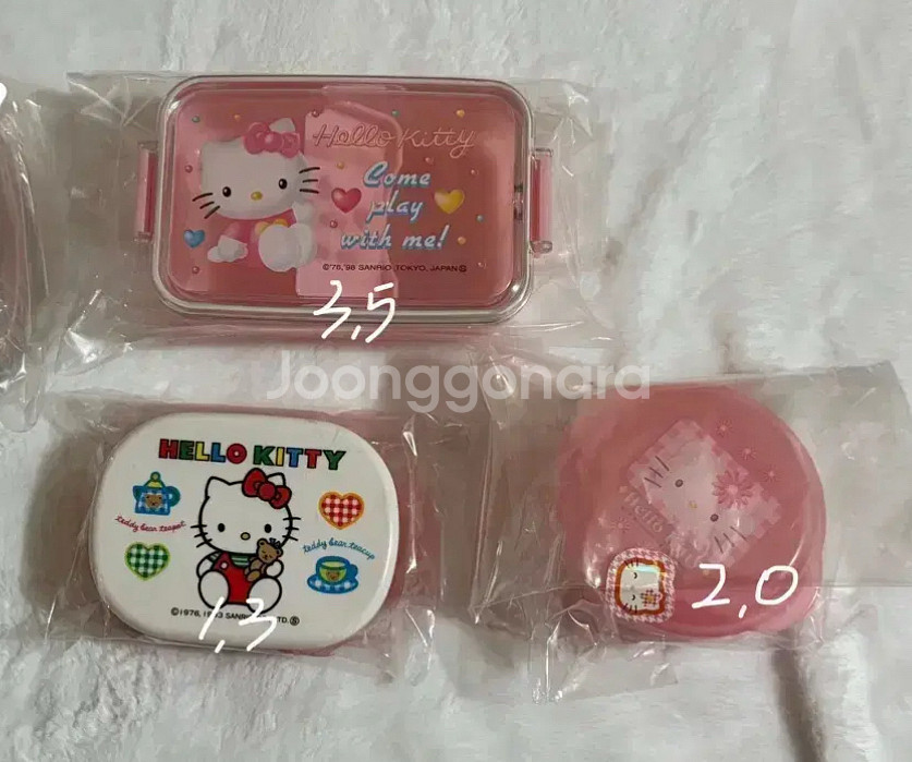 고전키티 도시락통 고전키티 보관함 카오하나키티 고전키티--0