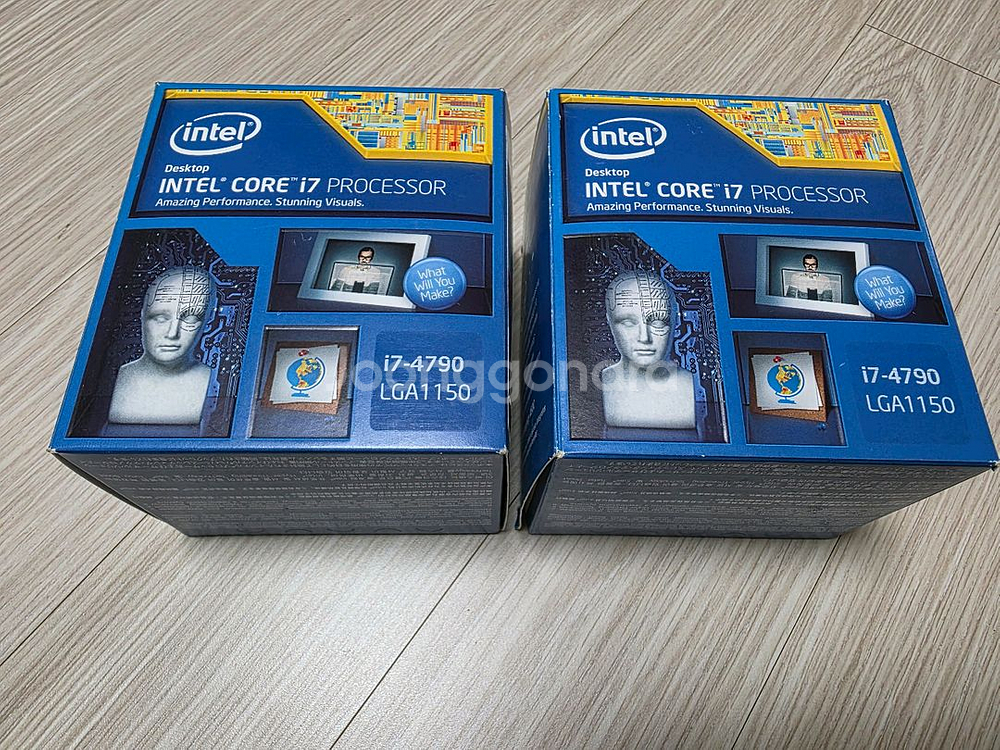 인텔 i7 4790 쿨러만 판매(미개봉)/LGA1150--2
