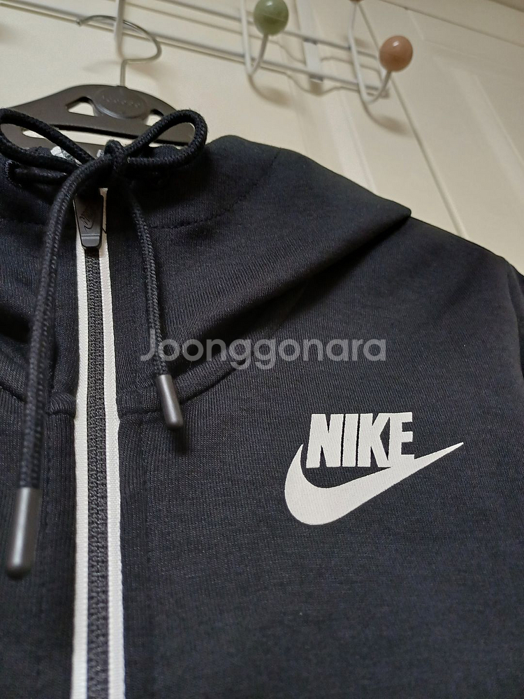 나이키 검정 후드집업 S--1