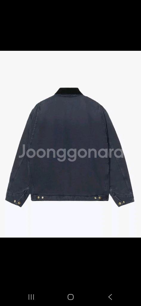 칼하트윕 OG 디트로이트 자켓 L 다크네이비 판매합니다--5