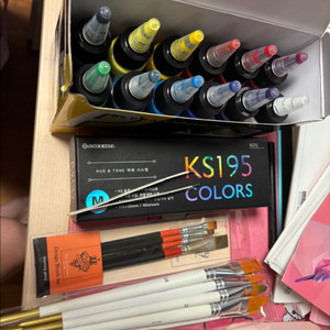 컬러리스트 실기세트 저렴히 팝니다