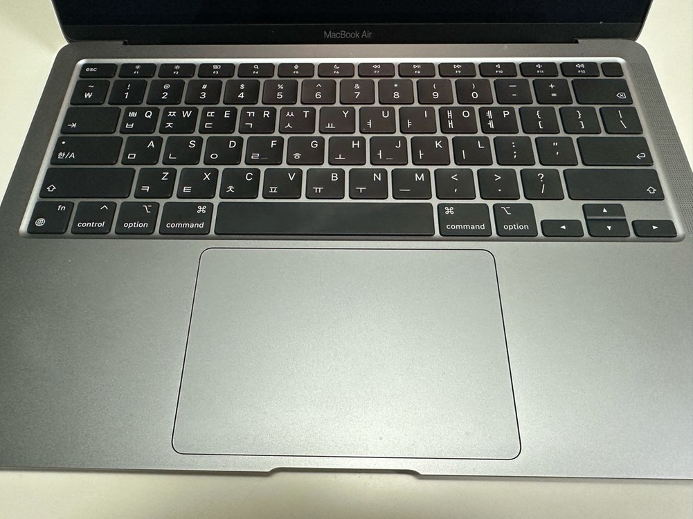 S급/맥북 에어 M1 스페이스그레이 16GB 256 이미지