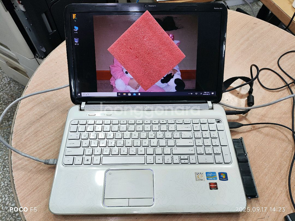 HP Pavilion dv6 노트북입니다 (부품용)--0