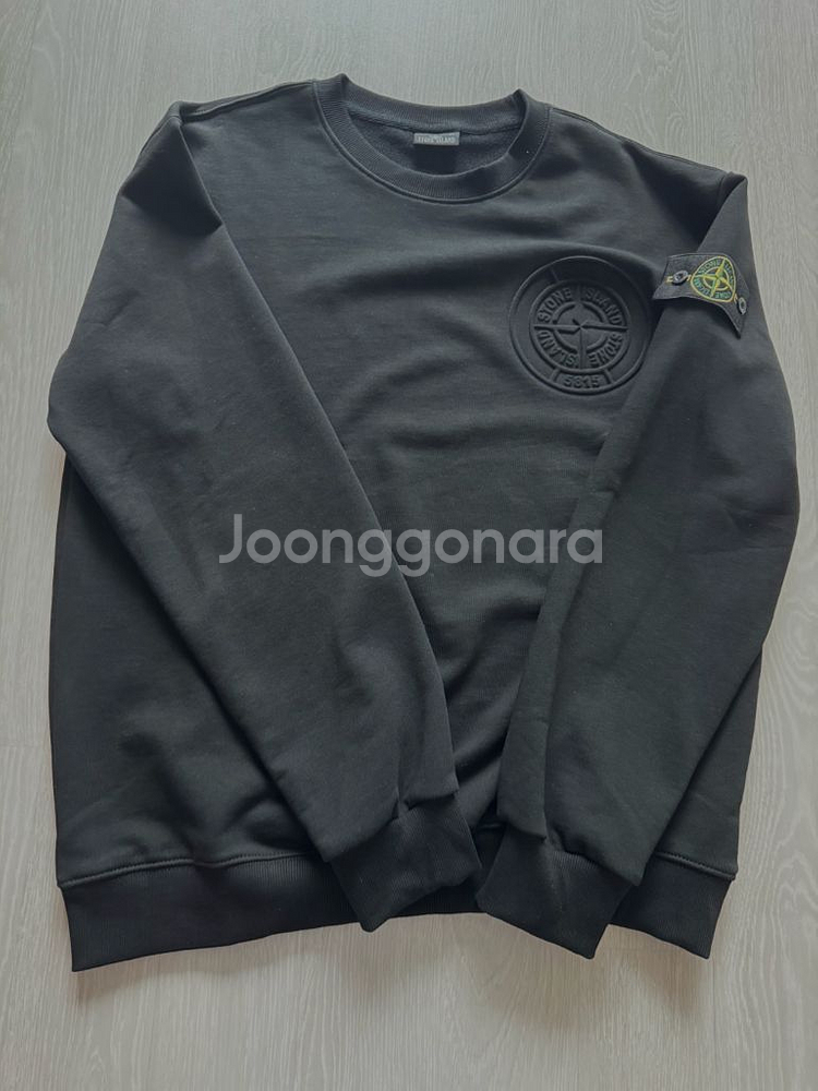 [새상품] 스톤 맨투맨(블랙,105 xl)--2
