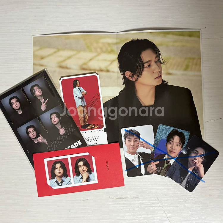 데이식스 일반반 성진 일괄 -> 원필 다이스 메세지포토--0