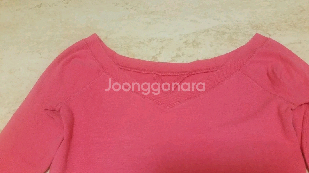 마루 크롭 긴팔면티 85사이즈--2