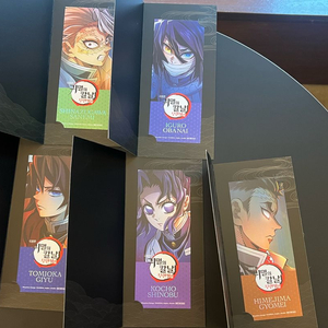 귀멸의 칼날 4주차특전 북마크 5종