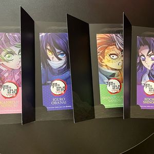 귀멸의 칼날 4주차 특전 북마크 시노부 미츠리 이구로