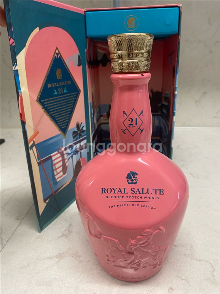 로얄샬루트21년 마이애미 폴로 에디션 공병+박스--0