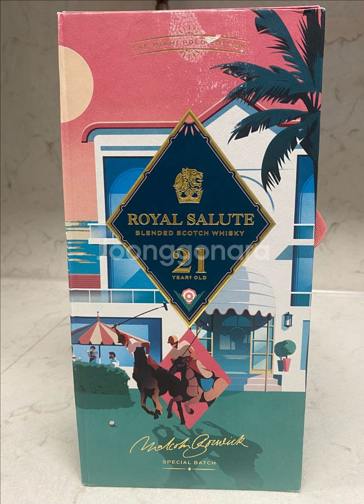 로얄샬루트21년 마이애미 폴로 에디션 공병+박스--2