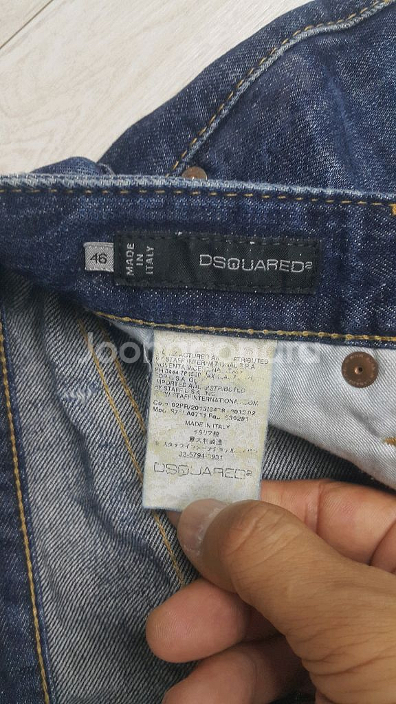 디스퀘어드2(정품) 여성청반바지 32인치(No.670)--5