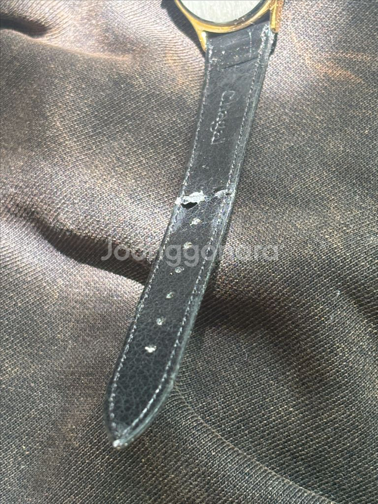 대성 가죽 시계 인테리어 소품--8