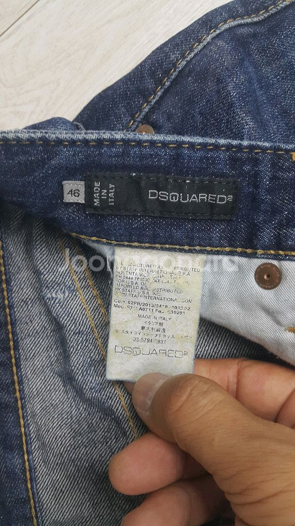 (정품)디스퀘어드2 여성청반바지 32인치(No.670)--5