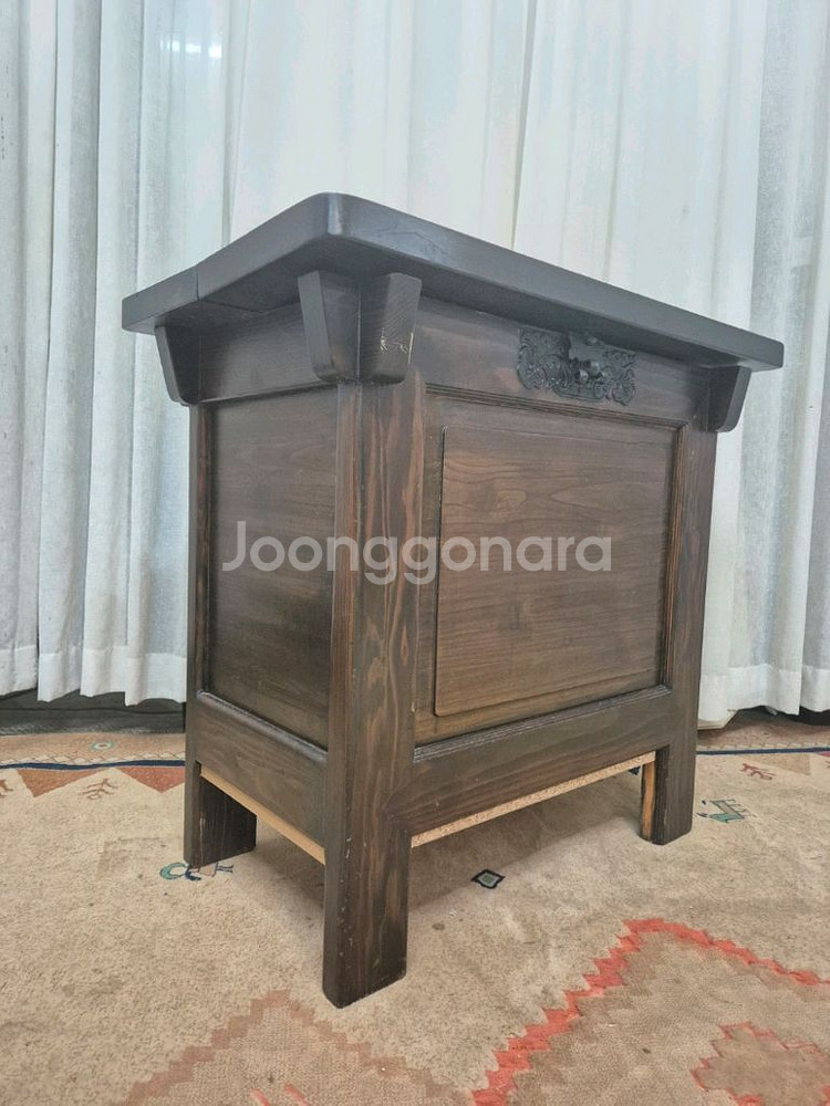 전통고가구 원목 뒤주--2