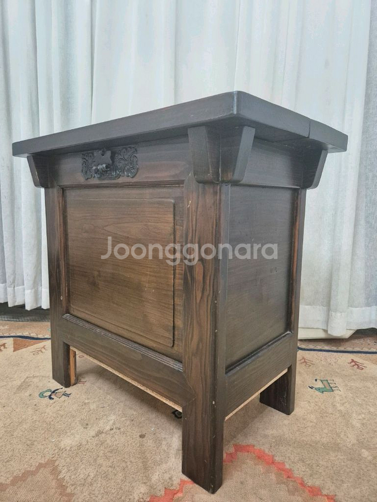 전통고가구 원목 뒤주--1