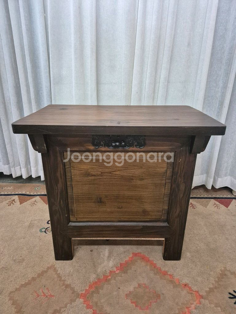 전통고가구 원목 뒤주--0