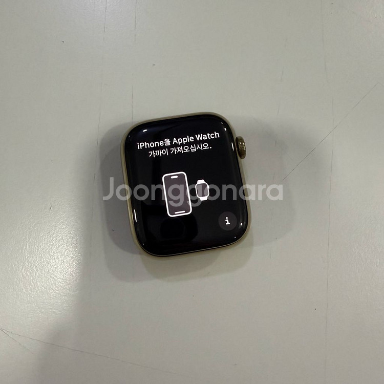 (S급)배터리100 애플워치9 45mm 스테인리스 셀룰--0