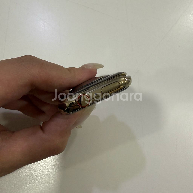 (S급)배터리100 애플워치9 45mm 스테인리스 셀룰--4