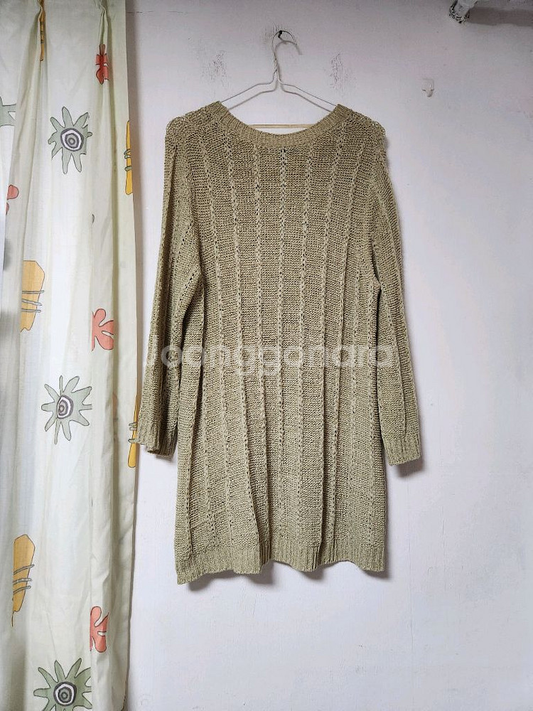 cable & gauge 엉성한 여성 니트 F--6