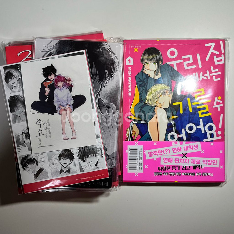 일괄) 쓰레기 기둥서방 순정만화책 초판 + 특장판--0