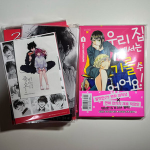 일괄) 쓰레기 기둥서방 순정만화책 초판 + 특장판