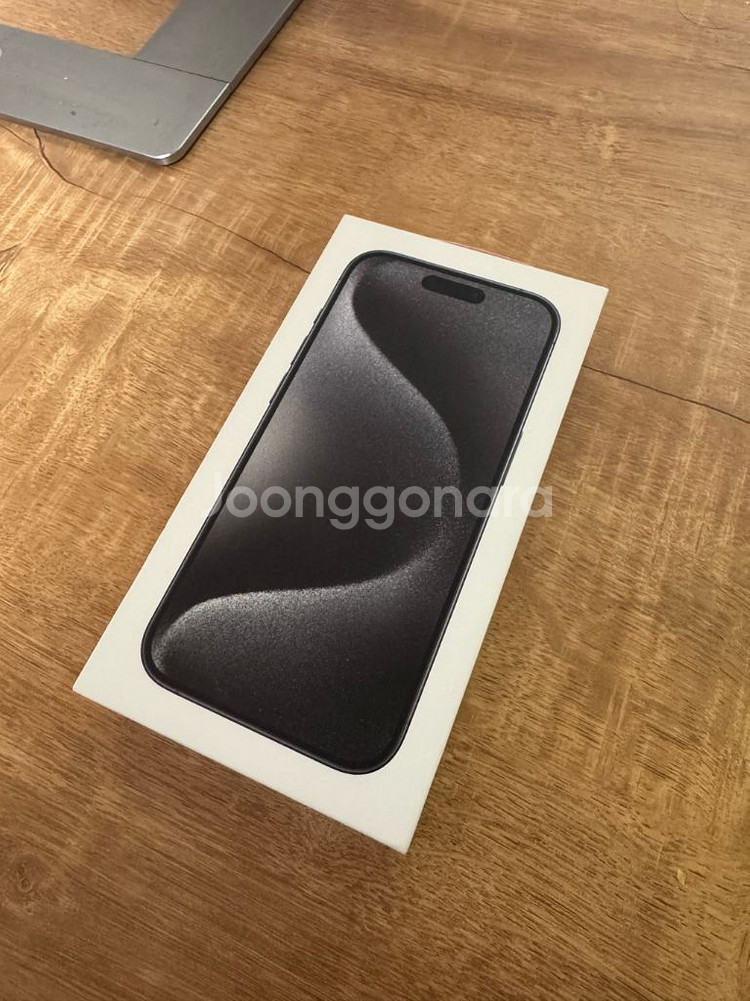 아이폰15프로 티타늄 블랙 128g--0