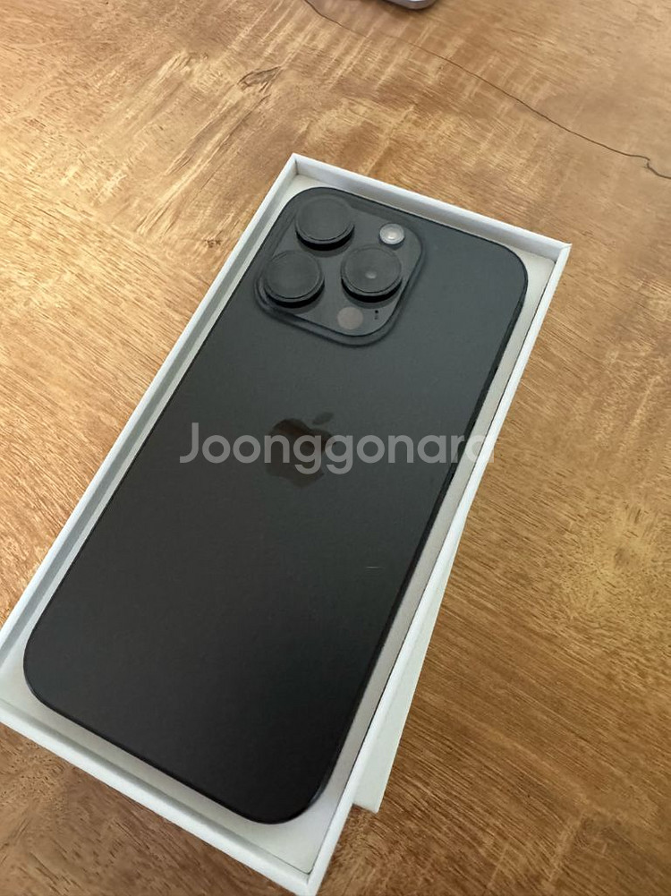 아이폰15프로 티타늄 블랙 128g--7