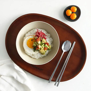 레벤호프 월넛 우드 트레이, 나무 쟁반 새상품