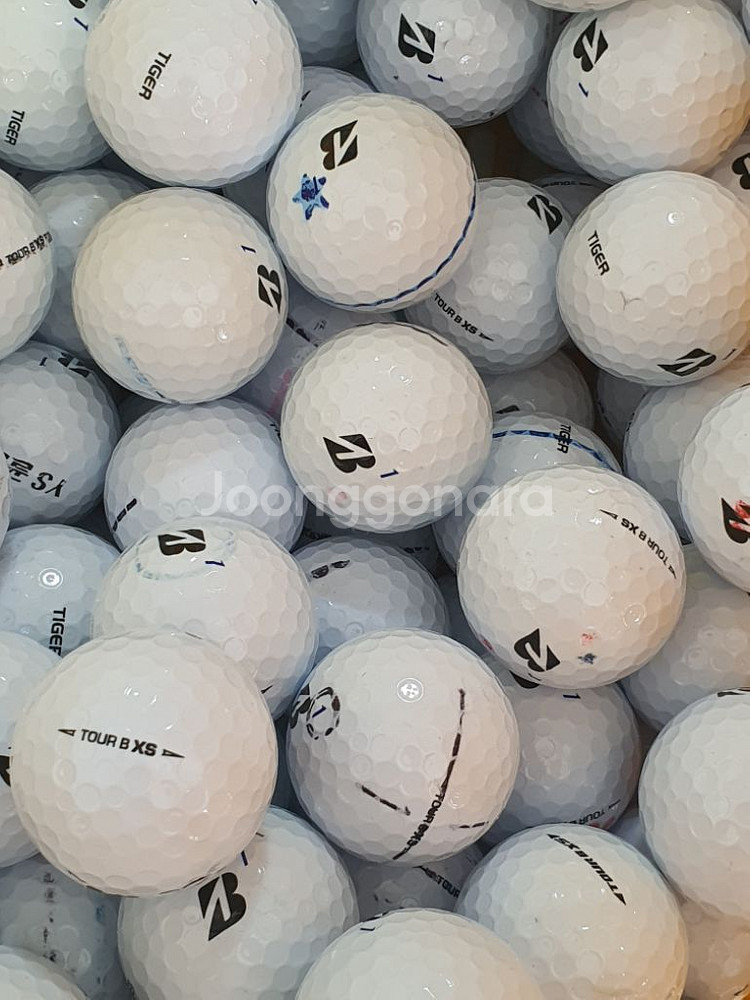 브리지스톤 tour B xs A급 50개 로스트볼 골프--1