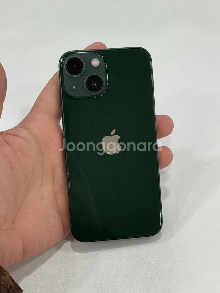 아이폰13미니 그린 A급 배터리85%--0
