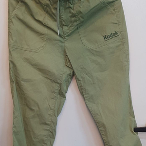 코닥바지S사이즈얇은재질입니다끈사용감있고바지는깨끗한편입니