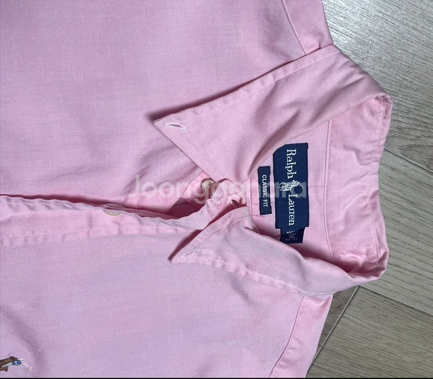 폴로 랄프로렌 셔츠 핑크(정품)--1
