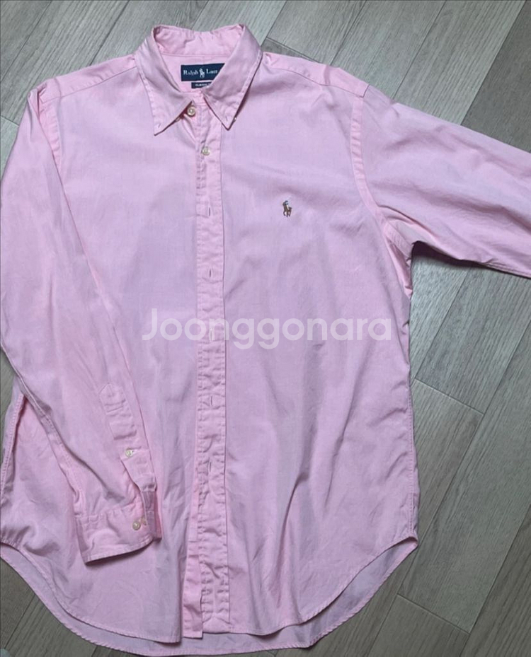 폴로 랄프로렌 셔츠 핑크(정품)--0