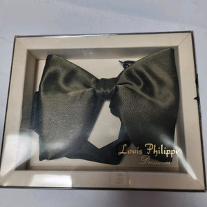 새것 루이 필립 올리브색 나비 넥타이 보타이 louis