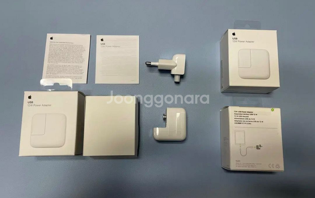 애플 12W USB 충전 어댑터 정품 미개봉--0